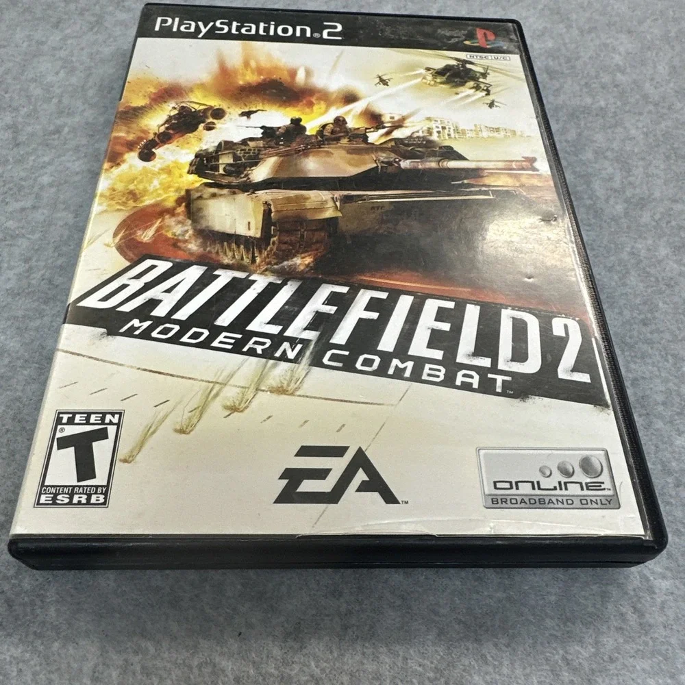 PlayStation 2 Battlefield 2: Modern Combat (Sony PS2, 2005) No Manual